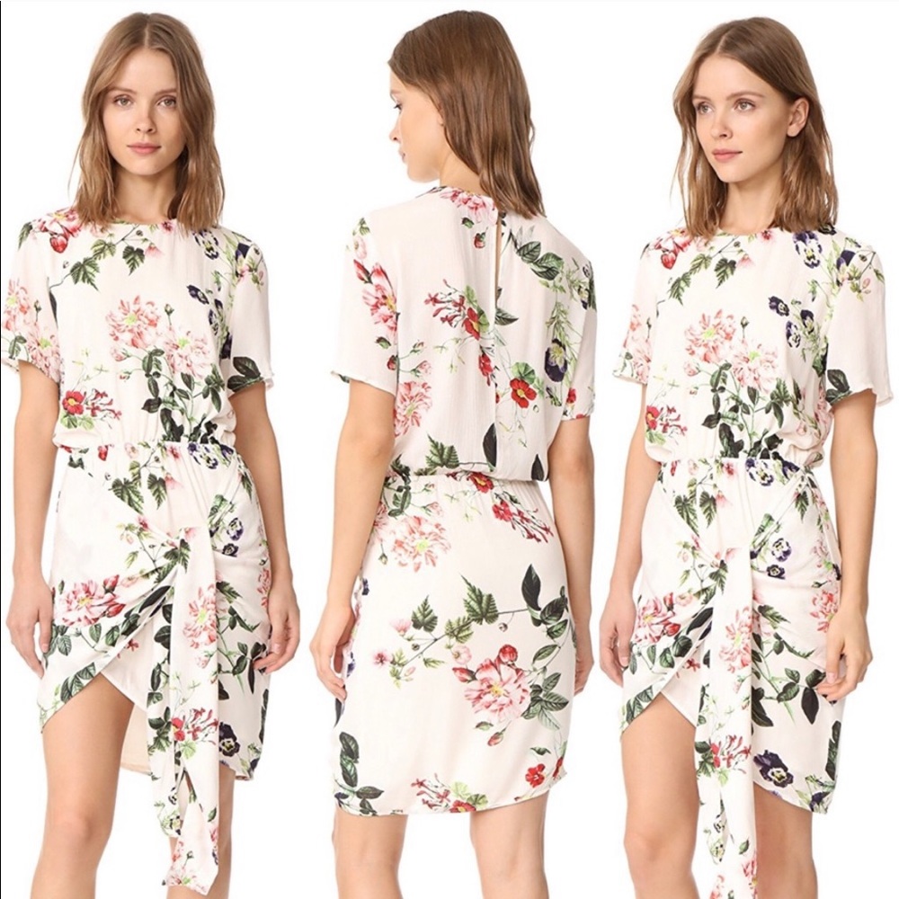 STYLESTALKER Florence Floral Knot Dress size XS